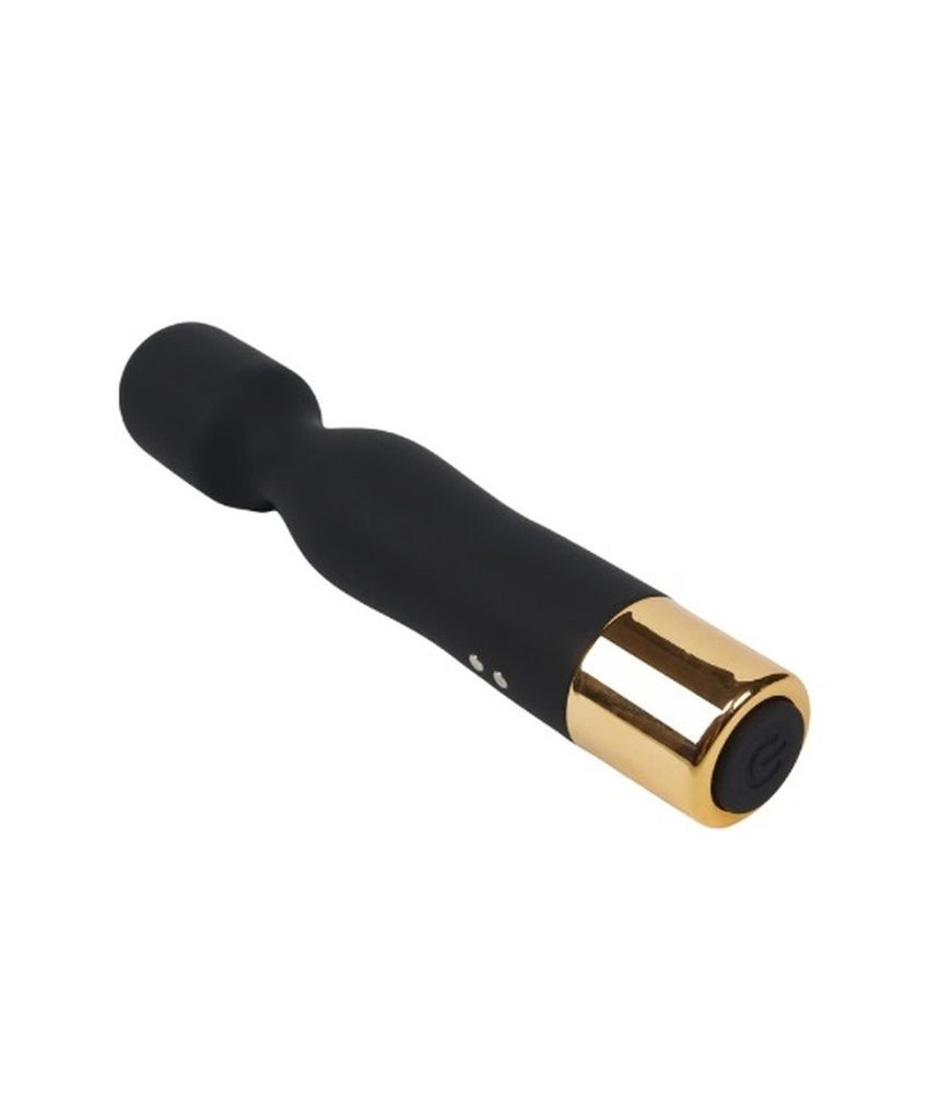 Masażer wibracyjny silikonowy B Series Lyla czarny USB 7 trybów