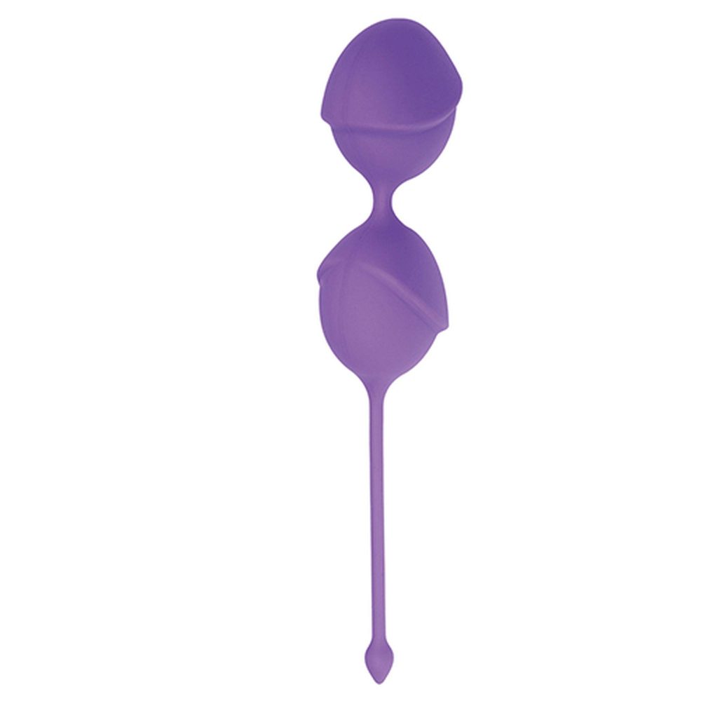 Kulki silikonowe Palline Delight Toyz4lovers fioletowe 19,5 cm