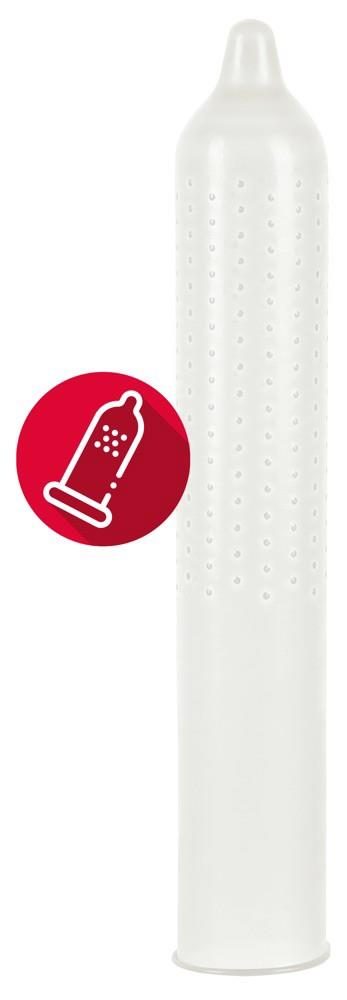 Prezerwatywy prążkowane Secura Extra Fun 12 sztuk 18 cm