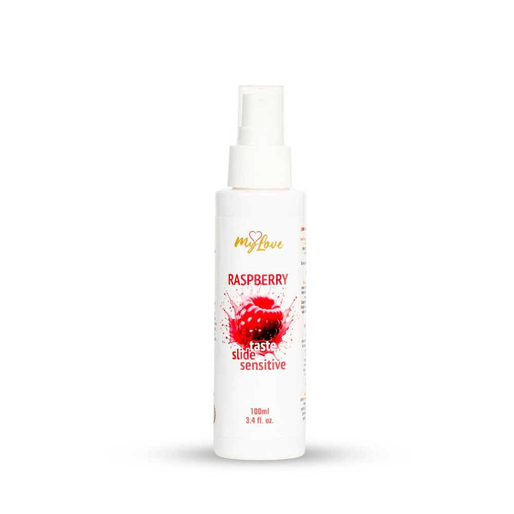 Żel intymny smakowy malinowy MyLove Taste Slide Sensitive 100 ml