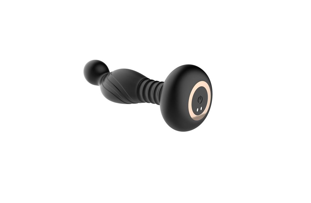 Masażer prostaty silikonowy 10 funkcji USB z pilotem B-Series Magic