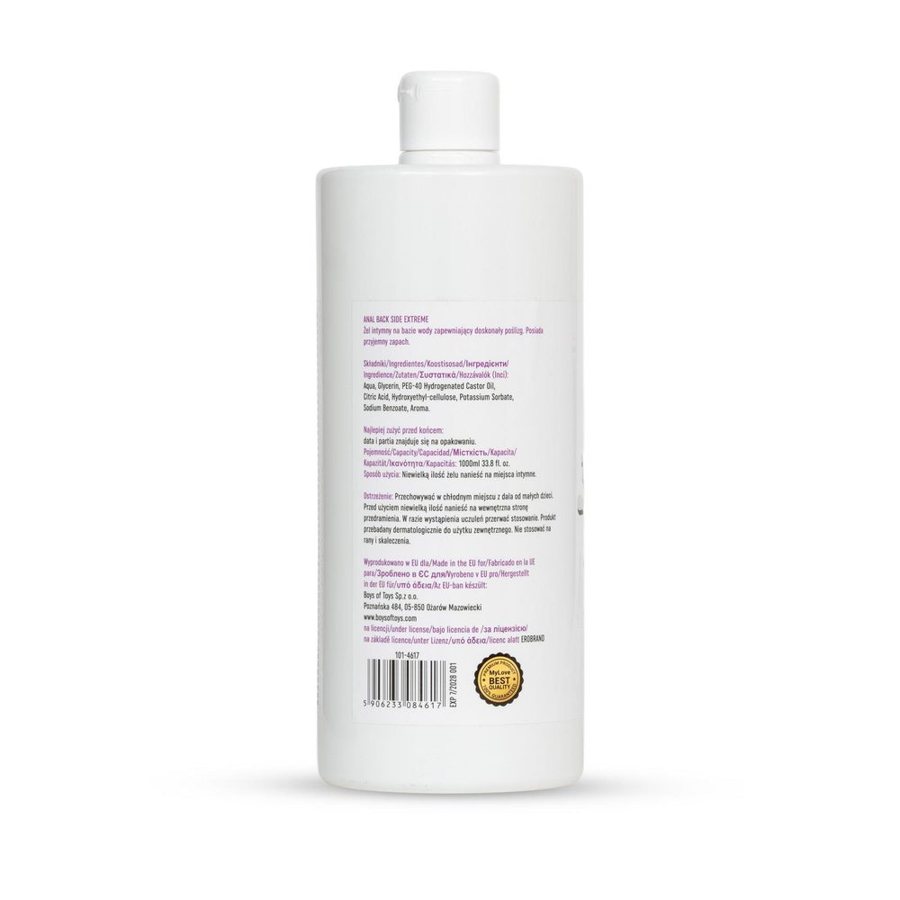 Żel analny ekstremalny MyLove miętowy 1000 ml