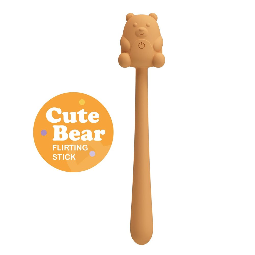 Stymulator łechtaczki Cute Bear Pretty Love 7 wibracji silikonowy USB