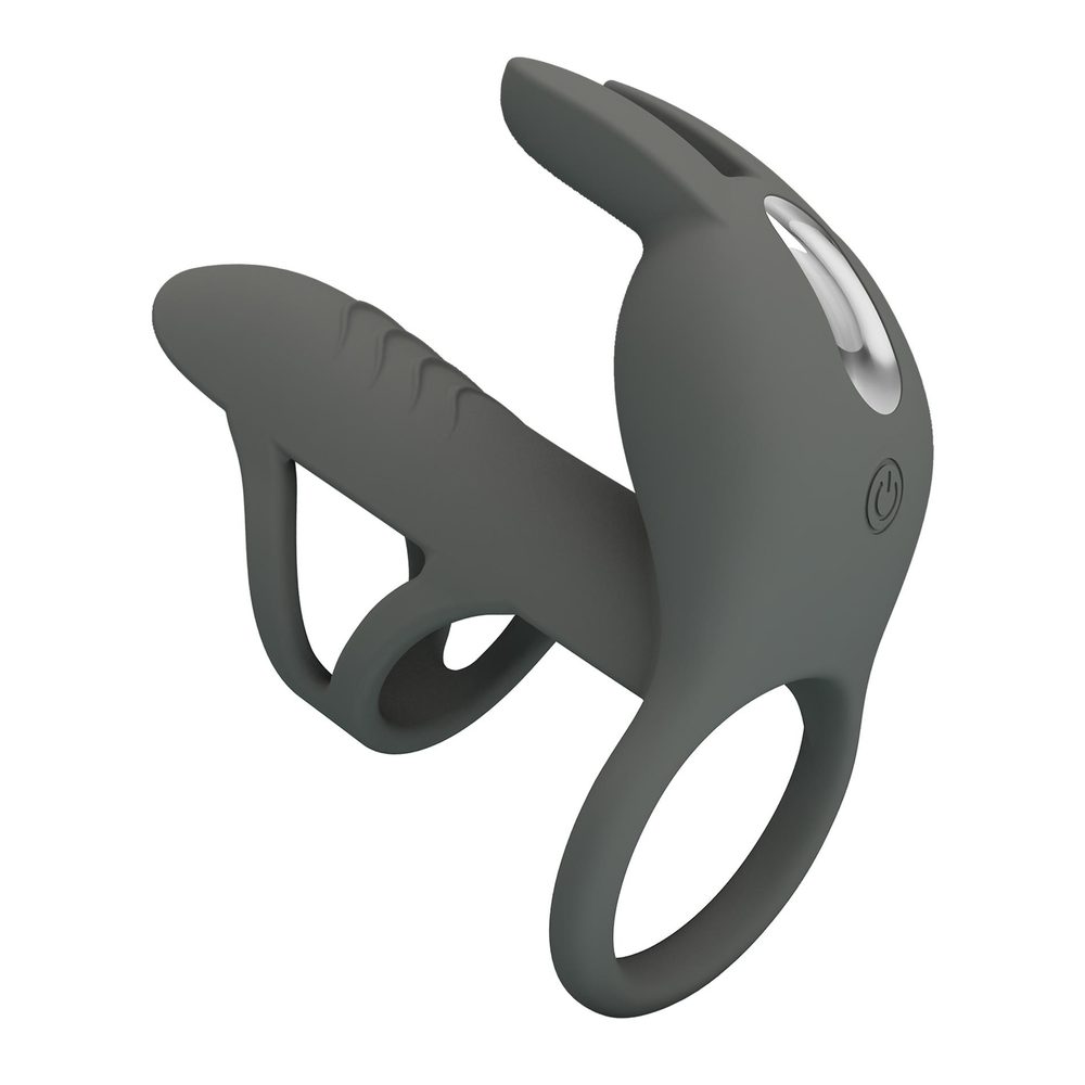 Nakładka wibrująca Pretty Love Master Ring silikonowa USB 4 cm
