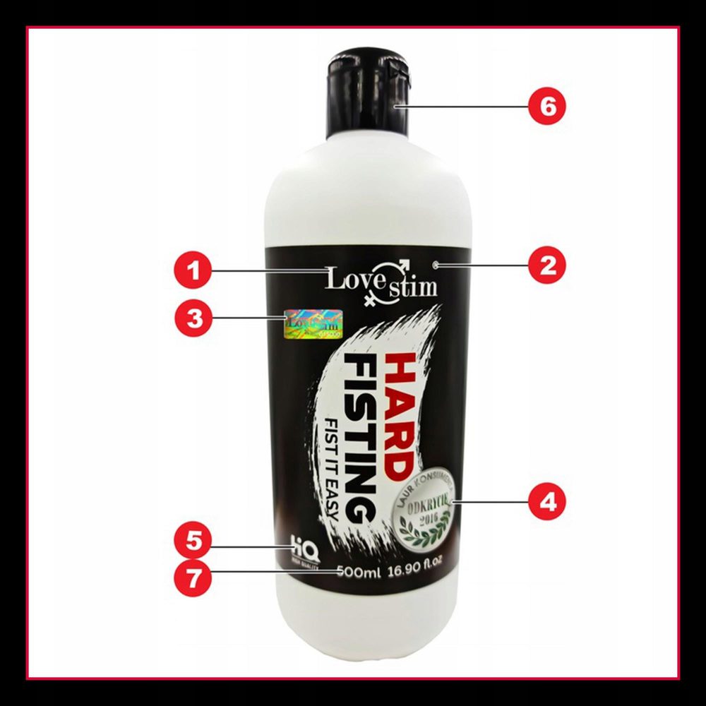 Żel Hard Fisting LoveStim 500 ml