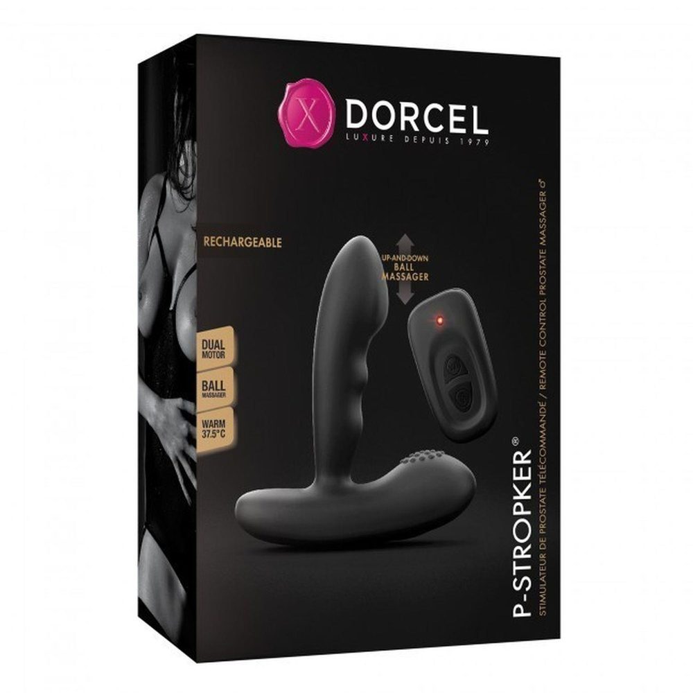Masażer prostaty Dorcel P Stroker silikonowy pilot USB 9 cm