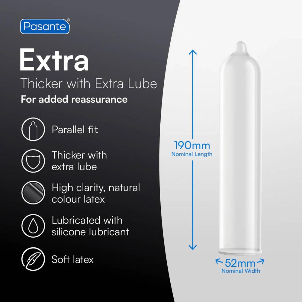 Pasante Extra Condoms  12 psc