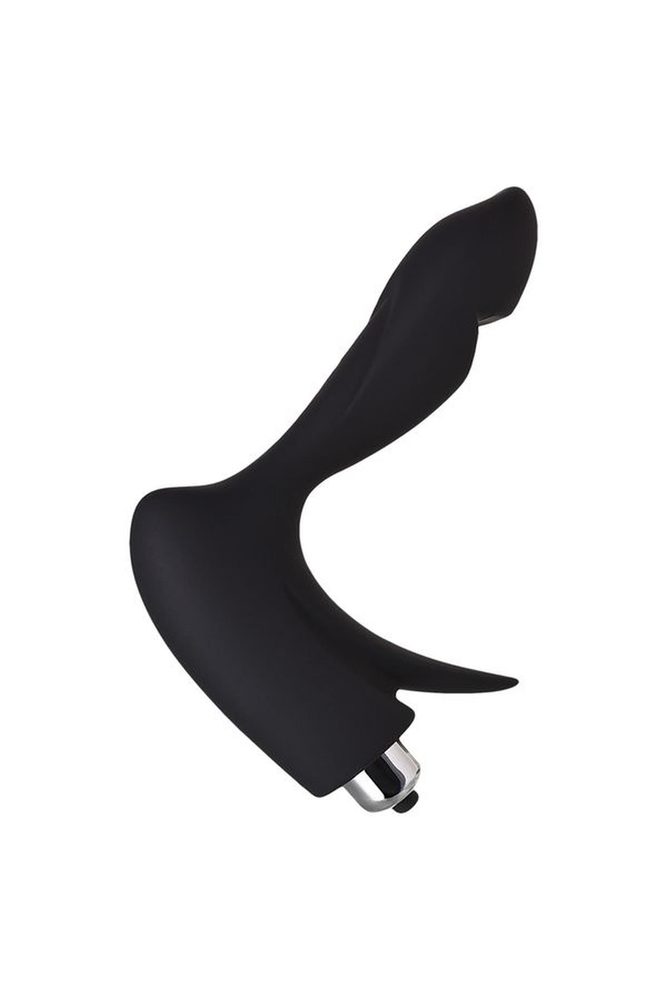 Masażer prostaty Erotist silikonowy czarny 14 cm