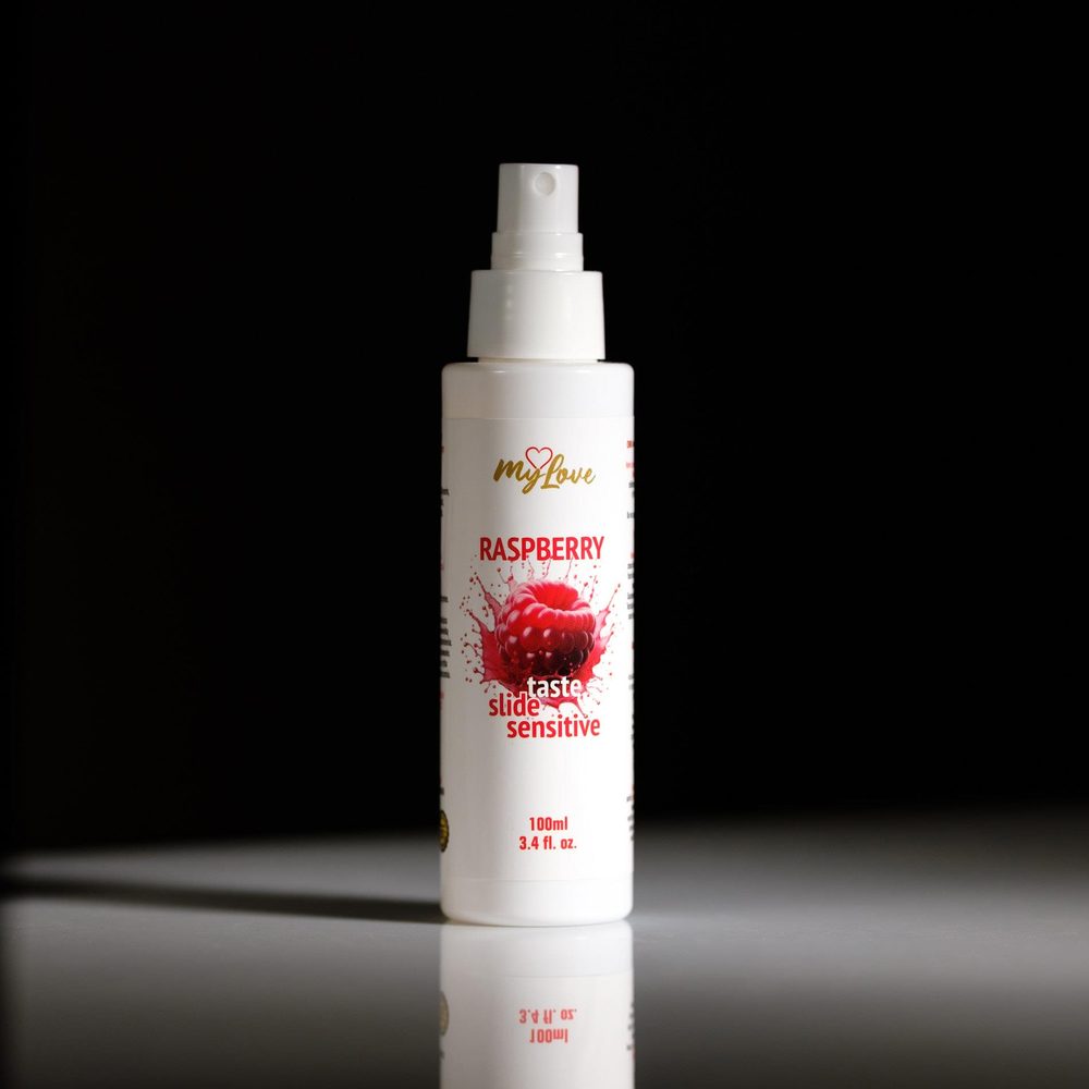 Żel intymny smakowy malinowy MyLove Taste Slide Sensitive 100 ml