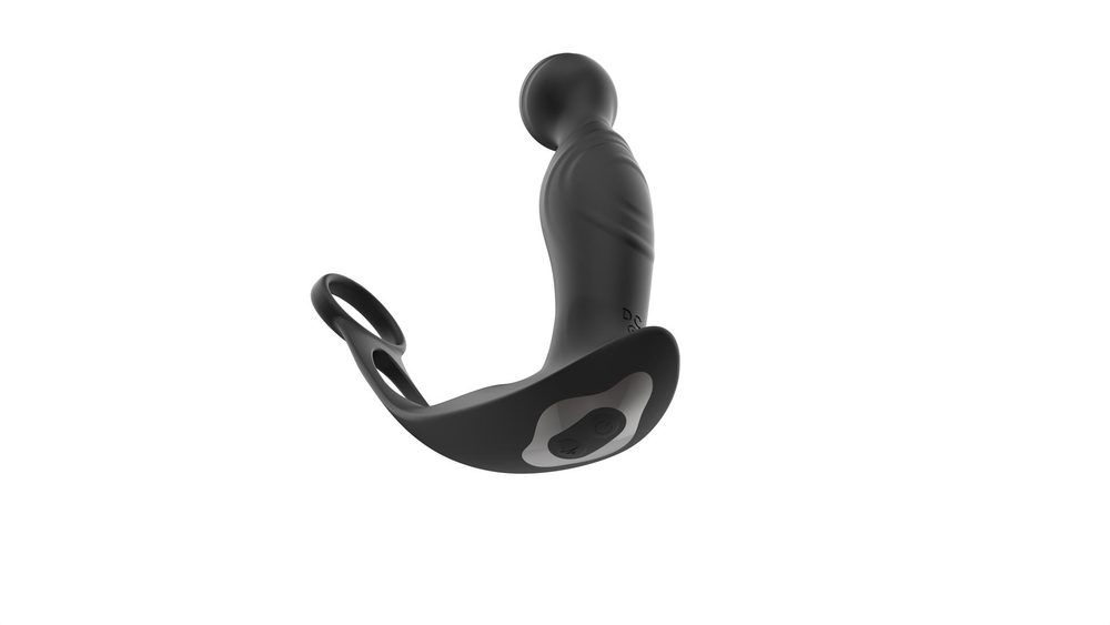 Masażer prostaty falujący z pilotem B-Series Cute silikonowy USB 15 cm