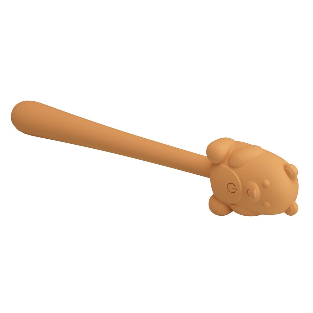 Stymulator łechtaczki Cute Bear Pretty Love 7 wibracji silikonowy USB