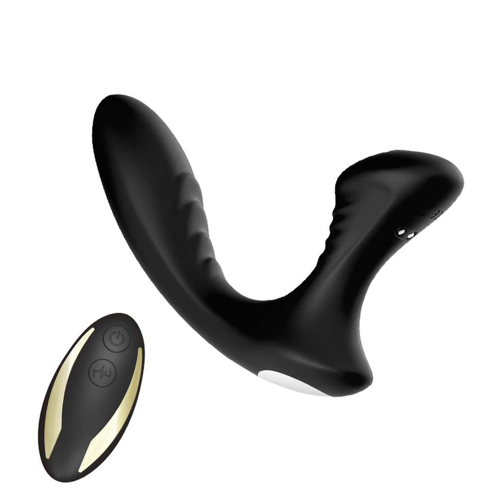 Masażer prostaty Storm B Series Joy czarny z pilotem USB