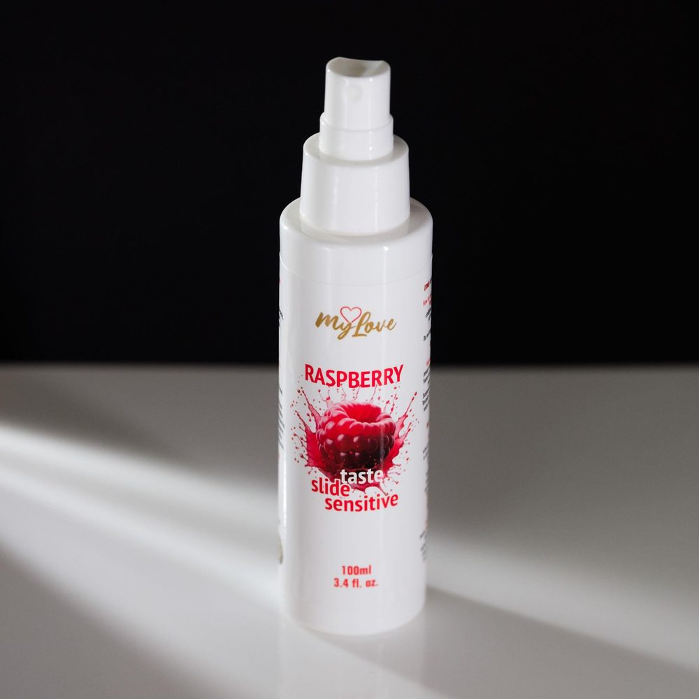 Żel intymny smakowy malinowy MyLove Taste Slide Sensitive 100 ml