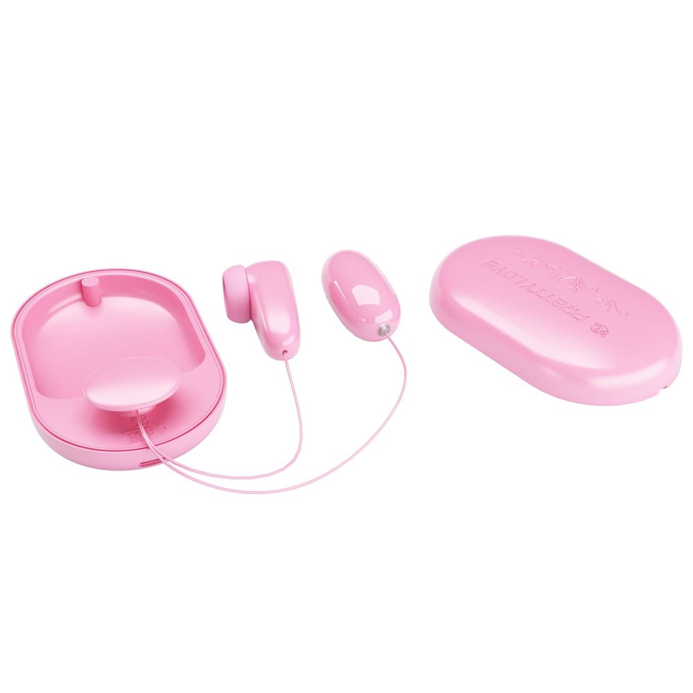 Wibrujące jajko Pretty Love Magic Box różowe 12 wibracji 7 stukania USB