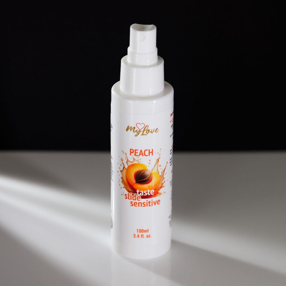 Żel intymny smakowy brzoskwiniowy MyLove Sensitive 100 ml