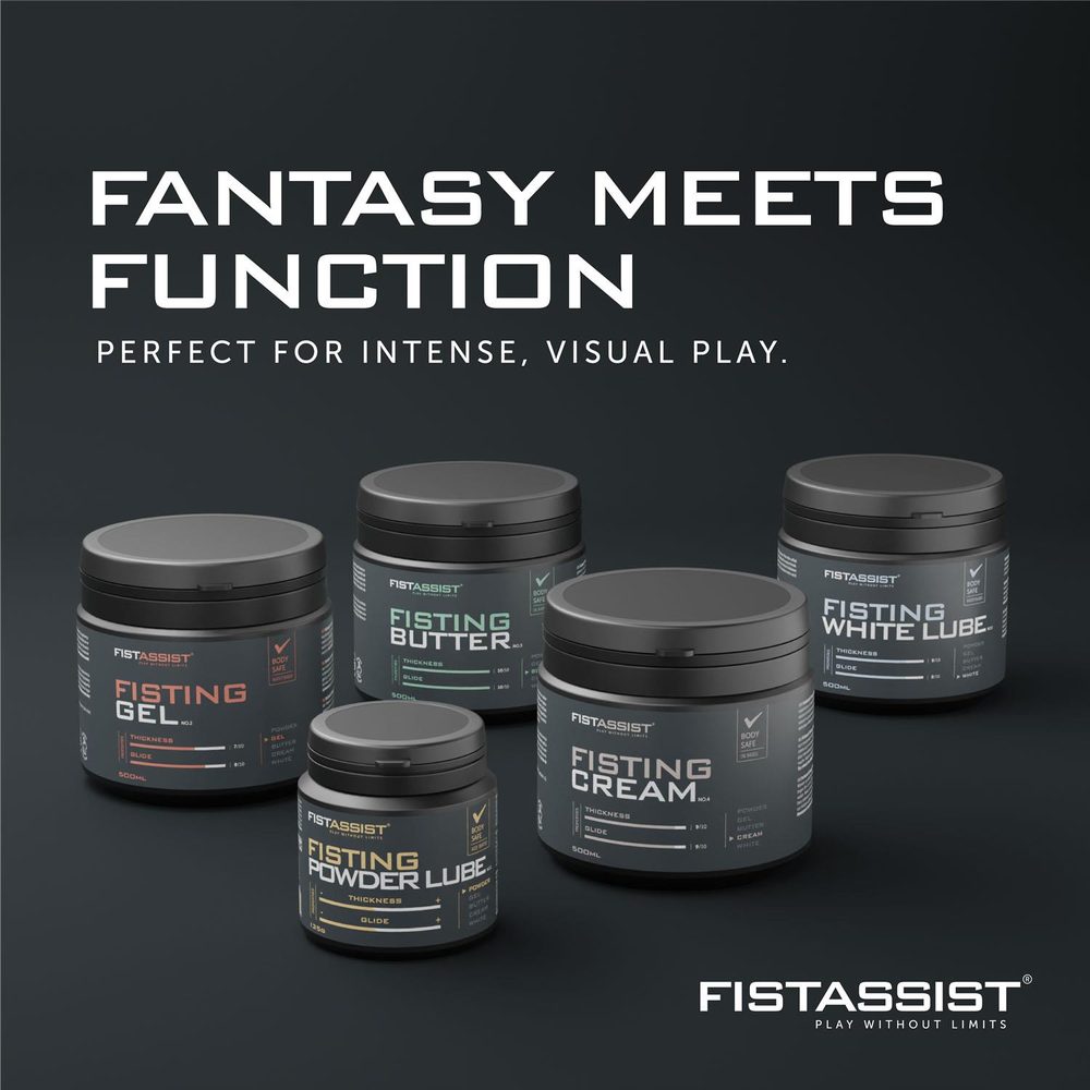Gęsty biały lubrykant do fistingu Fist Assist Cobeco 500ml