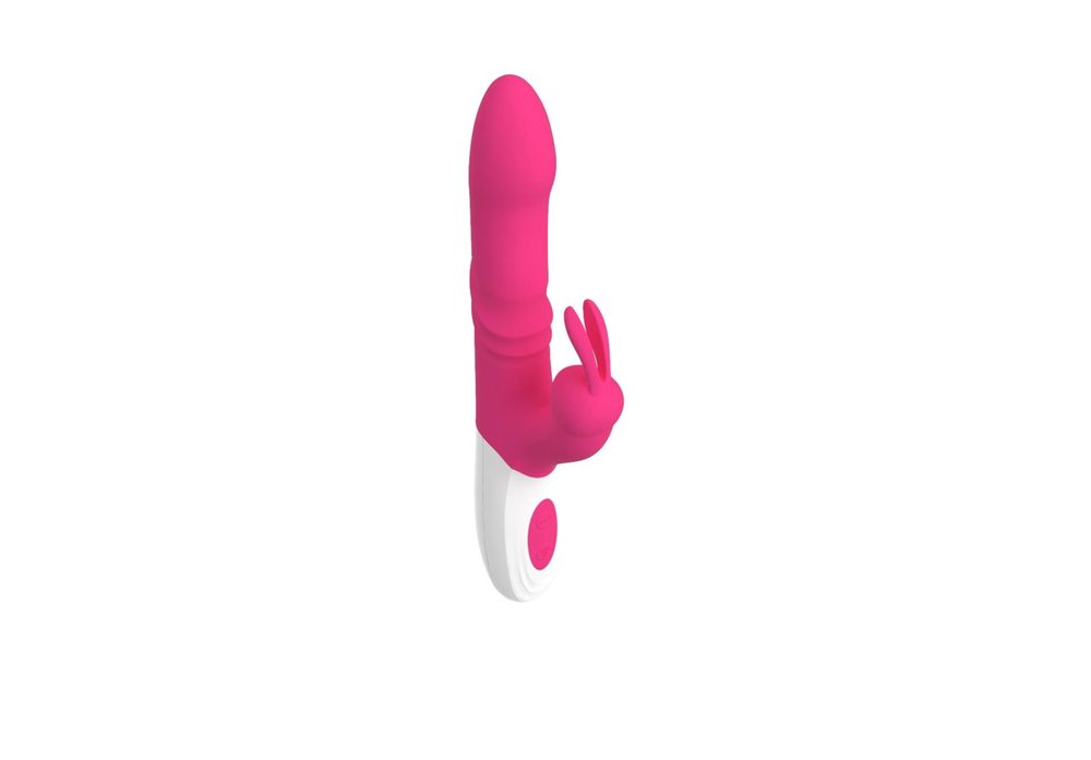 Wibrator króliczek Eie silikonowy USB 10 funkcji obrotowy posuwisty