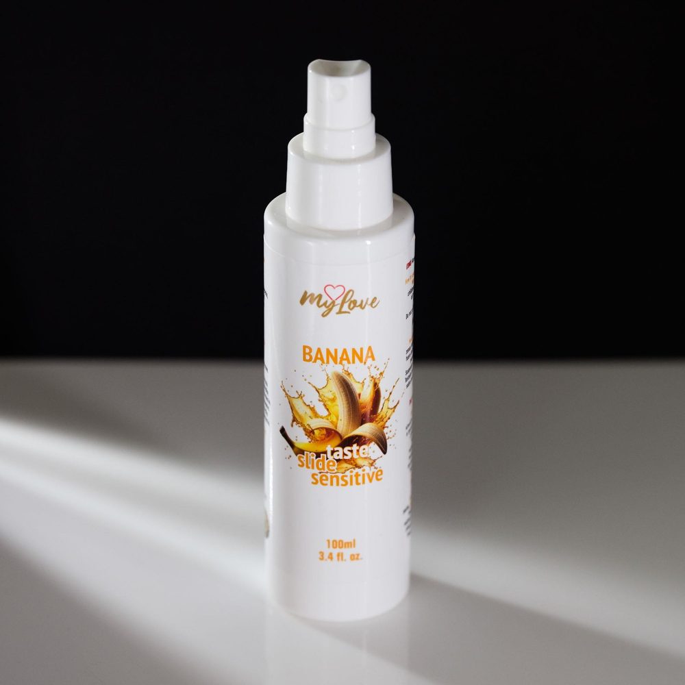Żel intymny smakowy bananowy MyLove Taste Slide Sensitive 100 ml