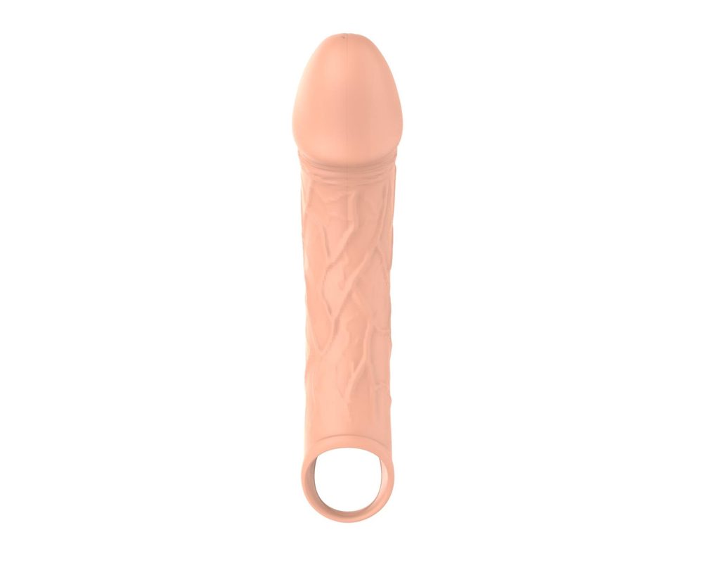 Wibrująca przedłużka silikonowa B-Series Magic USB 10 funkcji