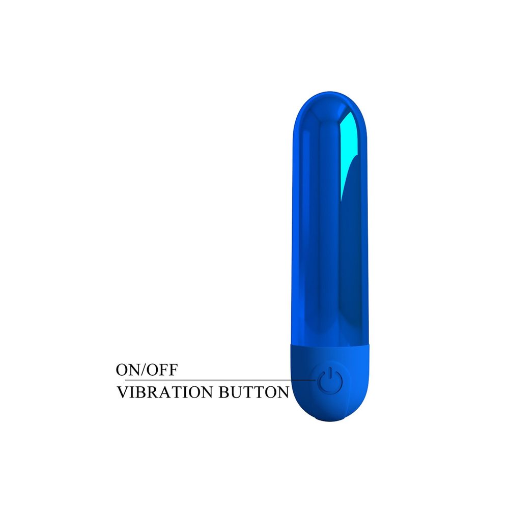 Mini wibrator bullet Pretty Love Kiwi niebieski