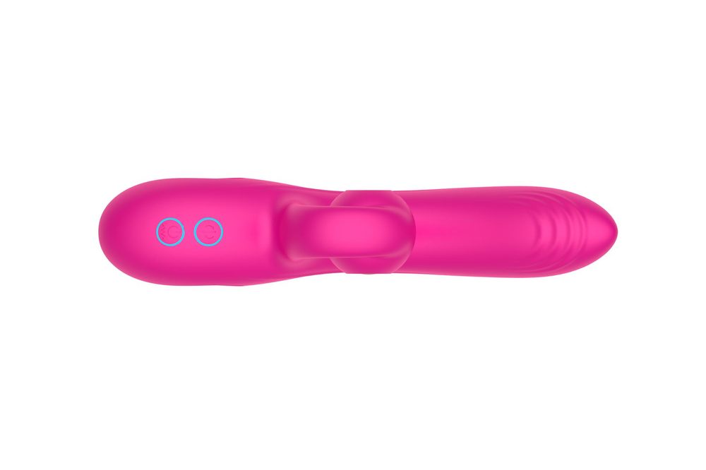 Wibrator króliczek B Series Cute fioletowy silikonowy wodoodporny