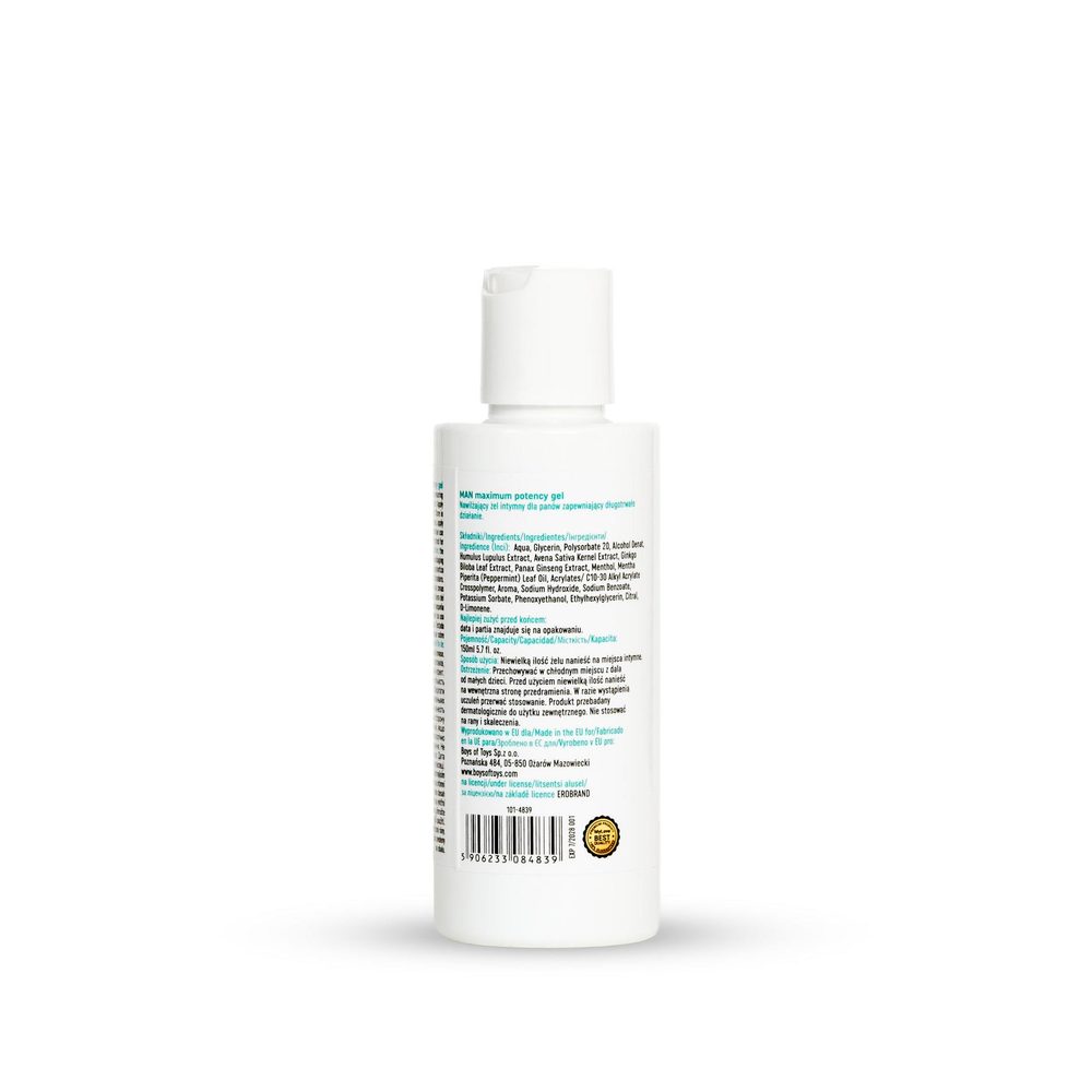 Żel stymulujący MyLove Man o aromacie kawy 150 ml