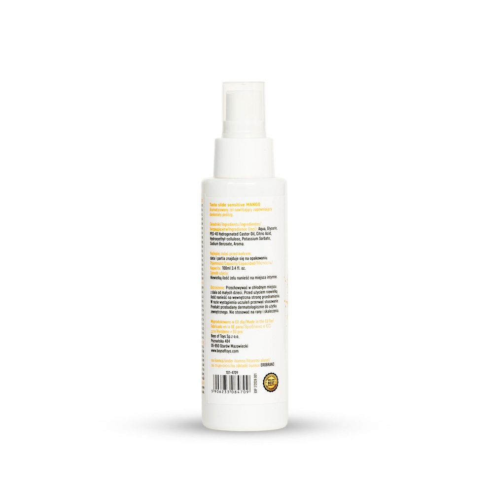 Żel intymny smakowy mangowy MyLove Sensitive 100 ml