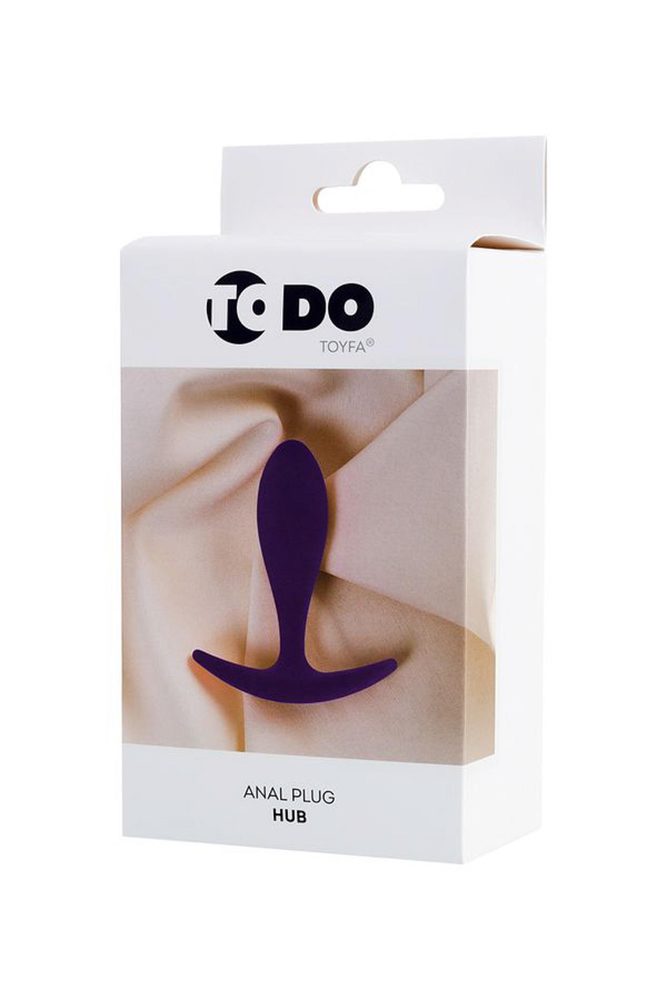 Korek analny ToDo fioletowy 7,2 cm