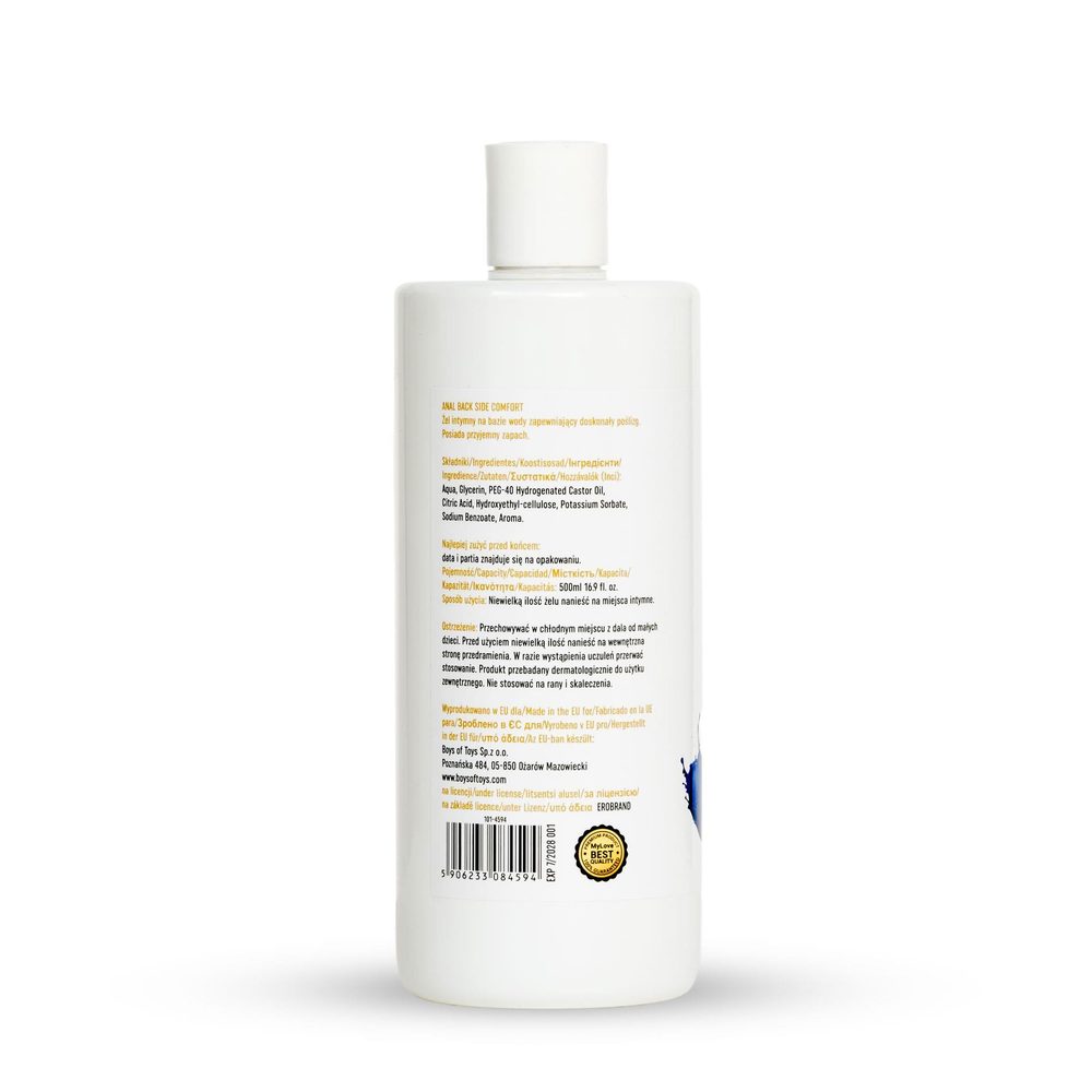 Żel analny MyLove miętowy komfort 500 ml