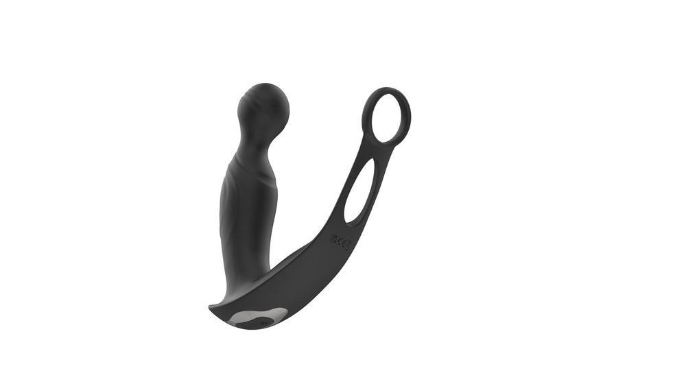 Masażer prostaty falujący z pilotem B-Series Cute silikonowy USB 15 cm