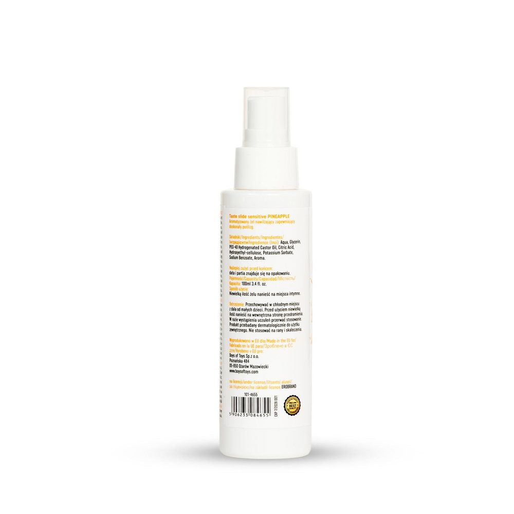 Żel intymny MyLove Taste Slide Sensitive ananasowy 100 ml