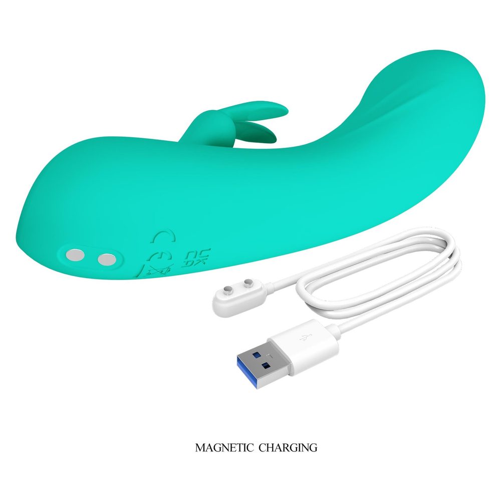 Wibrator króliczek Pretty Love DJ Stick 10 wibracji silikonowy USB