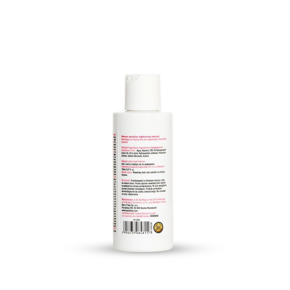 Żel intymny obkurczający MyLove Sensitive mango 150 ml