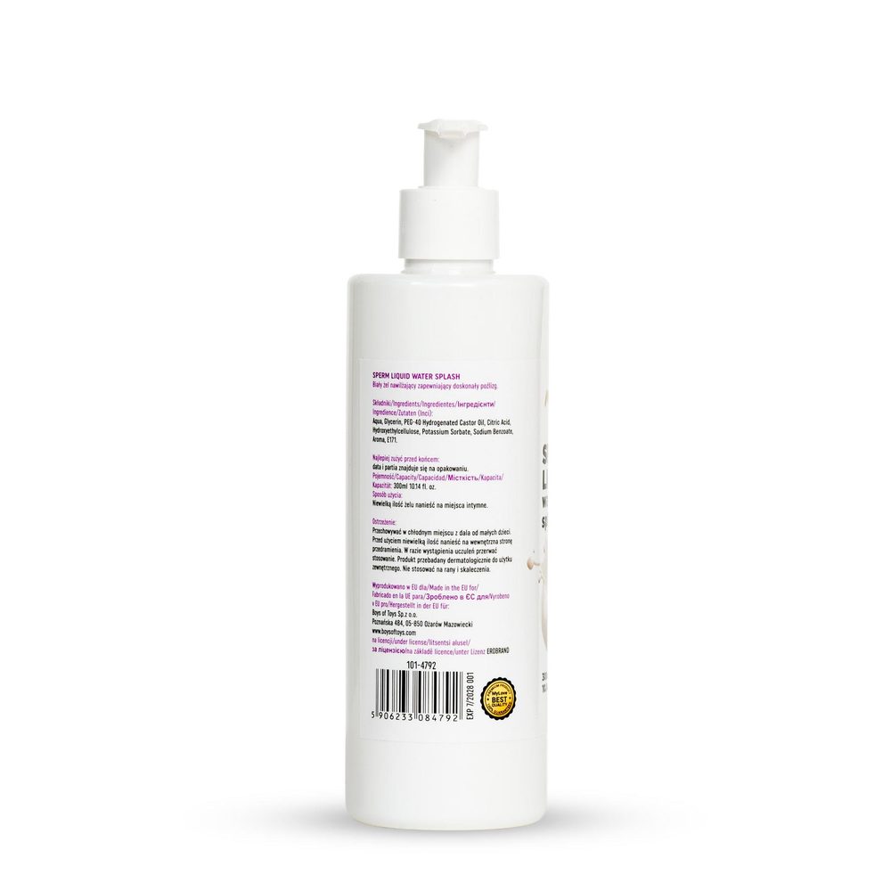 Żel intymny MyLove imitujący spermę biały 300 ml