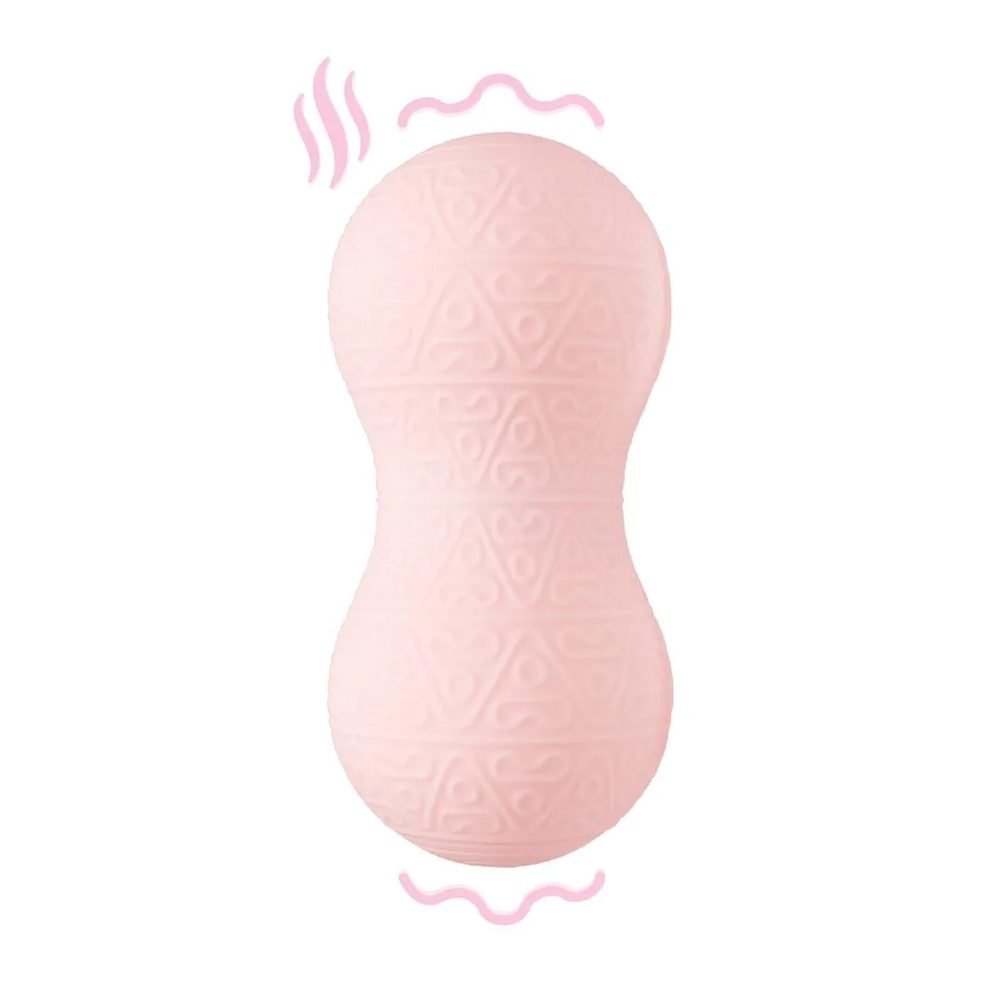 Masażer wibrujący z podgrzewaniem Loveline różowy 17 cm