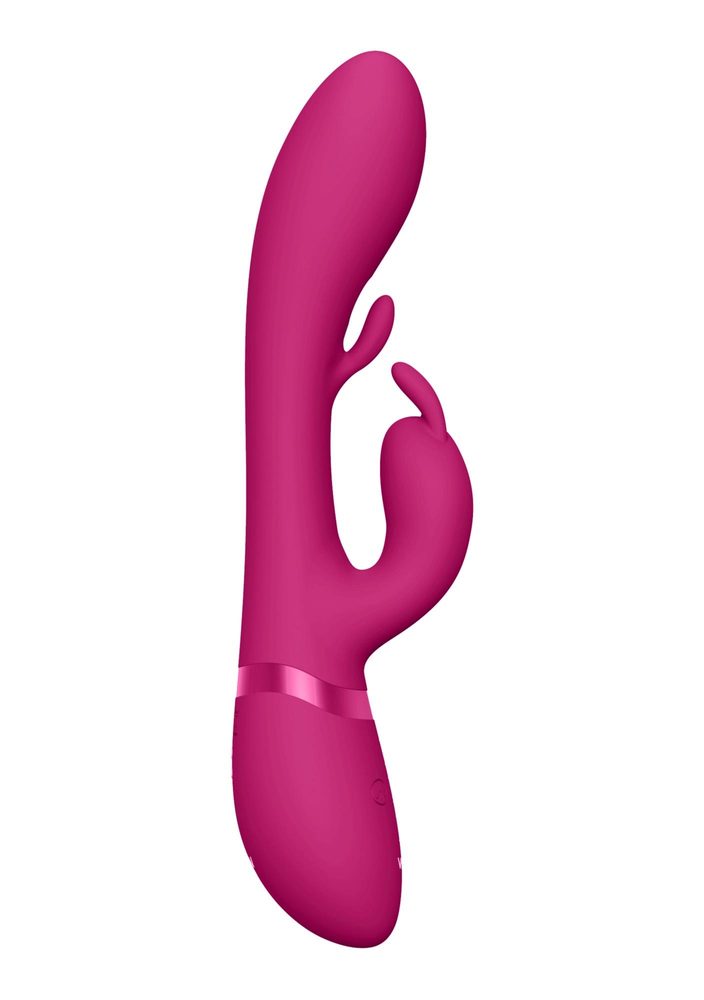 Wibrator króliczek Vive Tama różowy USB 27,6 cm