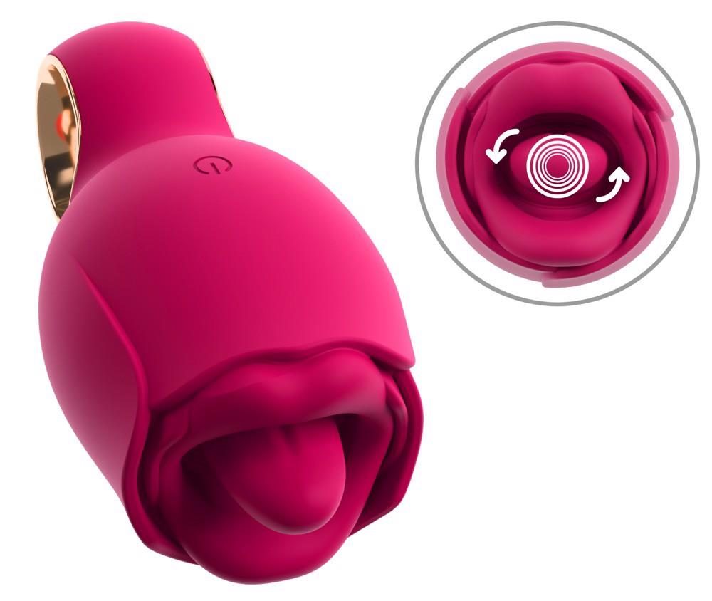 Wibrator z wirującym językiem You2Toys silikonowy USB