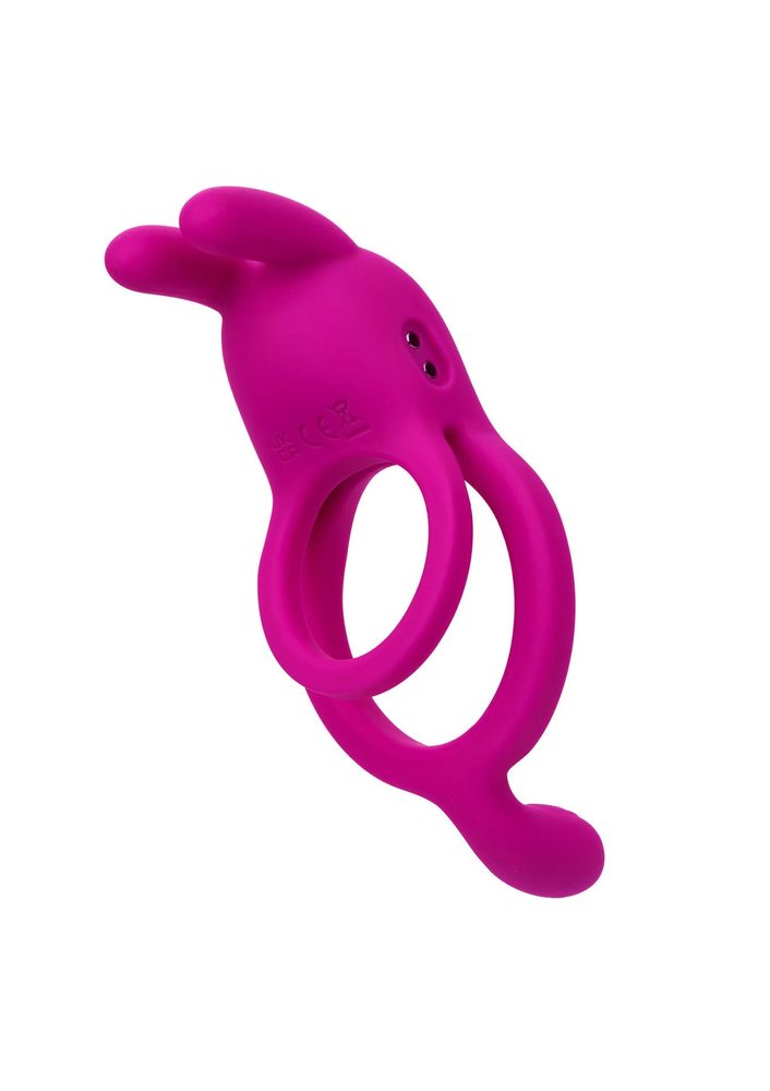 Pierścień wibrujący Calexotics z uszami króliczymi różowy USB