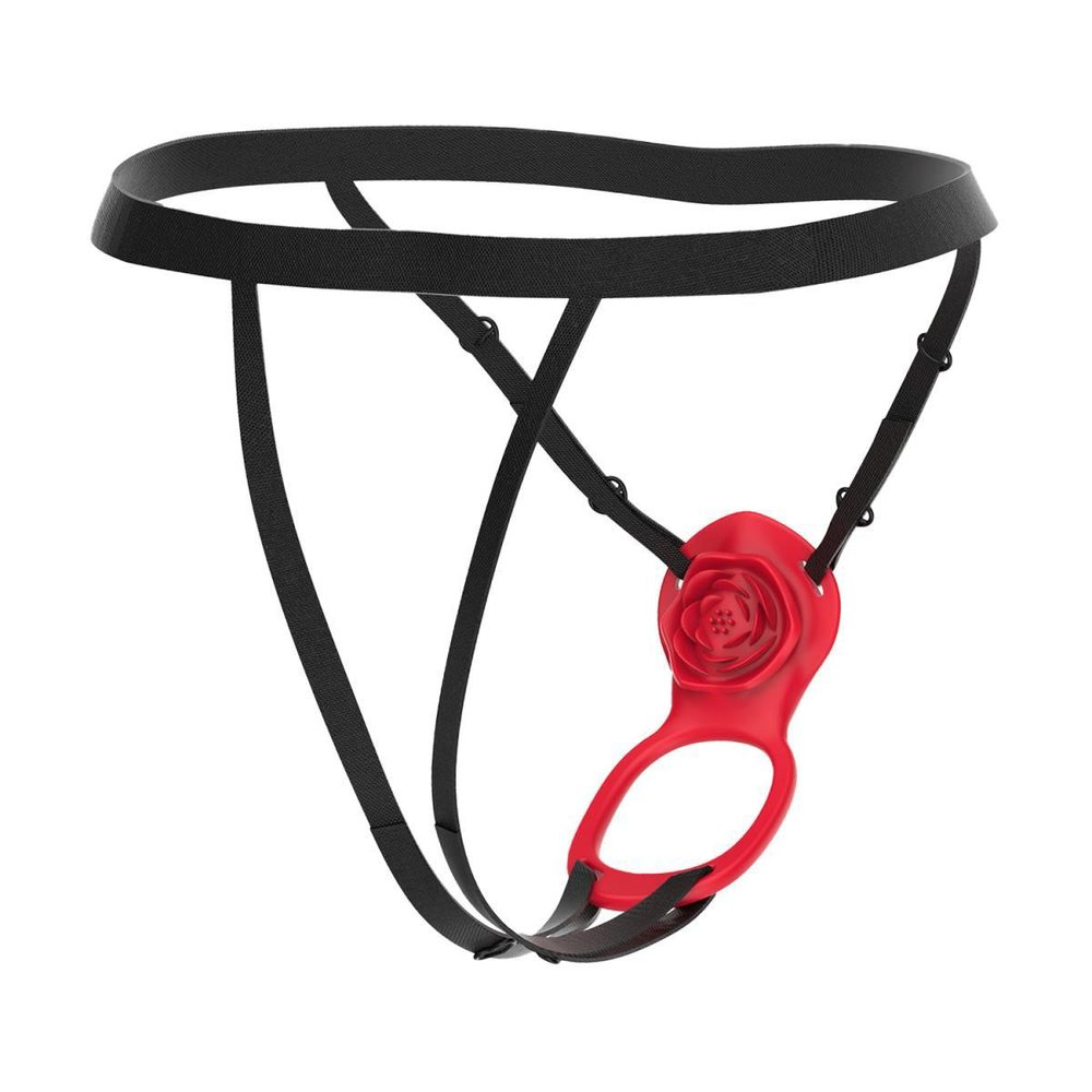 Teazers - Wearable Clitoral Stimulator Harness - Red