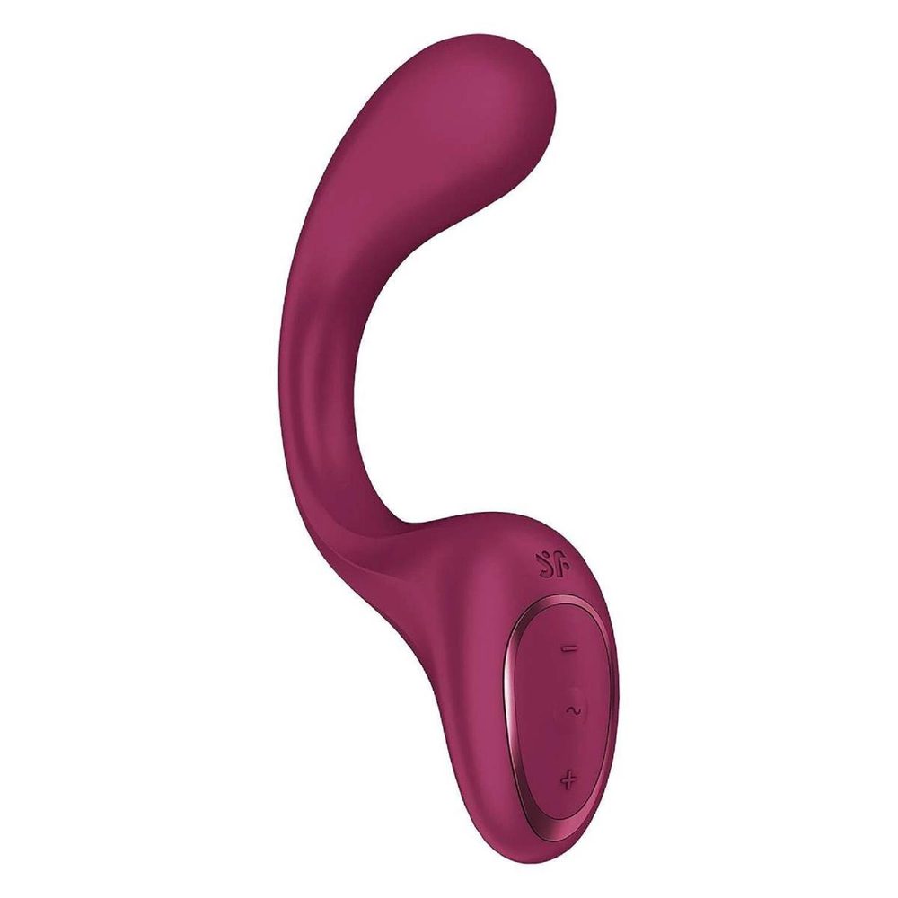 Wibrator punktu G i łechtaczki Satisfyer G For Goddess 2 bordowy
