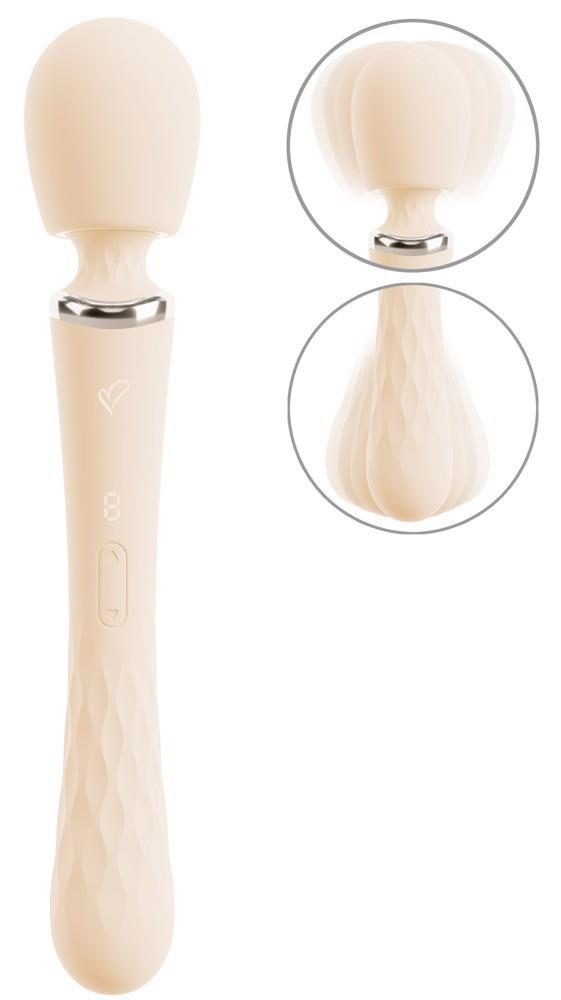 Masażer wand Taviro beau coeur silikonowy USB 31 cm