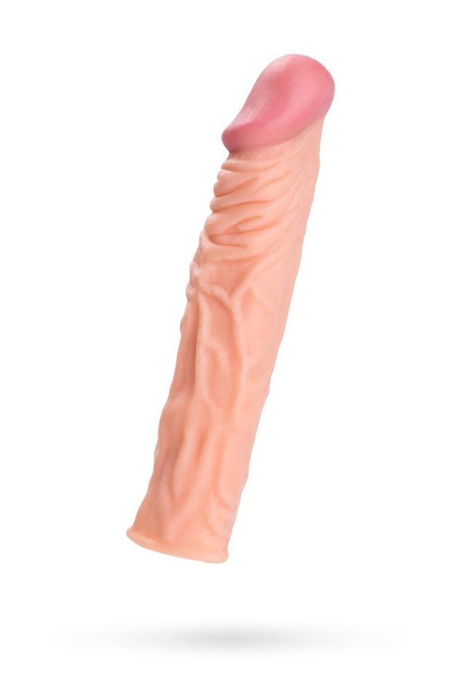 Przedłużka na penisa Softskin cielista A Toys 19 cm