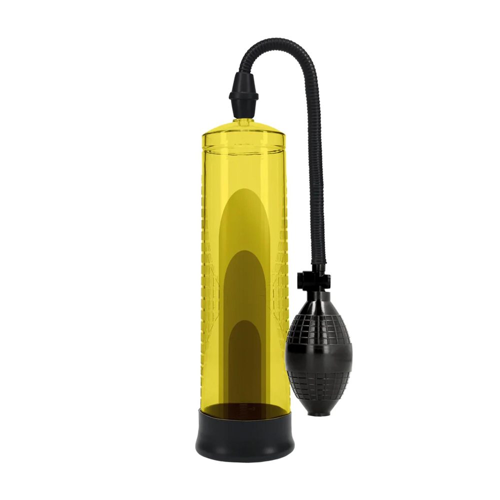 Pompka próżniowa Pumped wodoodporna żółta 31 cm