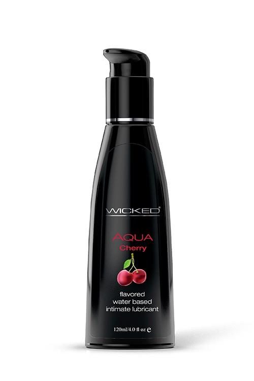 Lubrykant smakowy wiśniowy Wicked Aqua 120ml