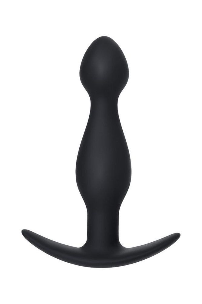 Korek analny silikonowy A Toys czarny S 11,5 cm