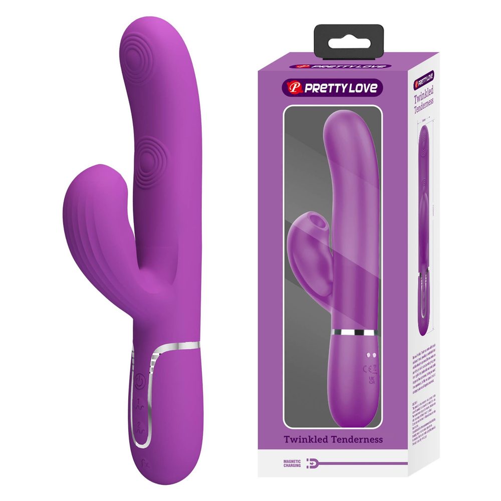 Wibrator króliczek Pretty Love Twinkled Tenderness silikonowy USB