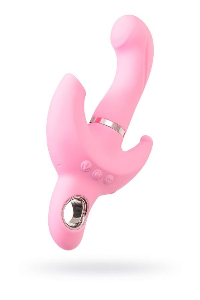 Wibrator króliczek obrotowy JOS Twistme różowy silikonowy USB 19.5 cm