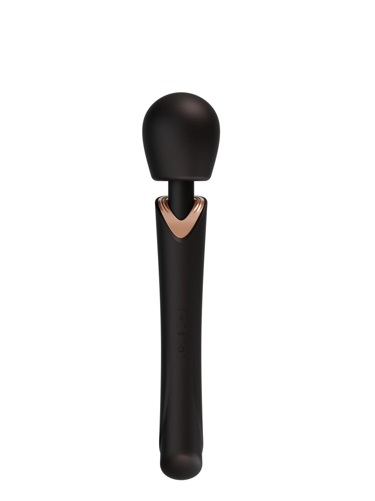 Masażer wibracyjny silikonowy Perfect Wand czarny USB