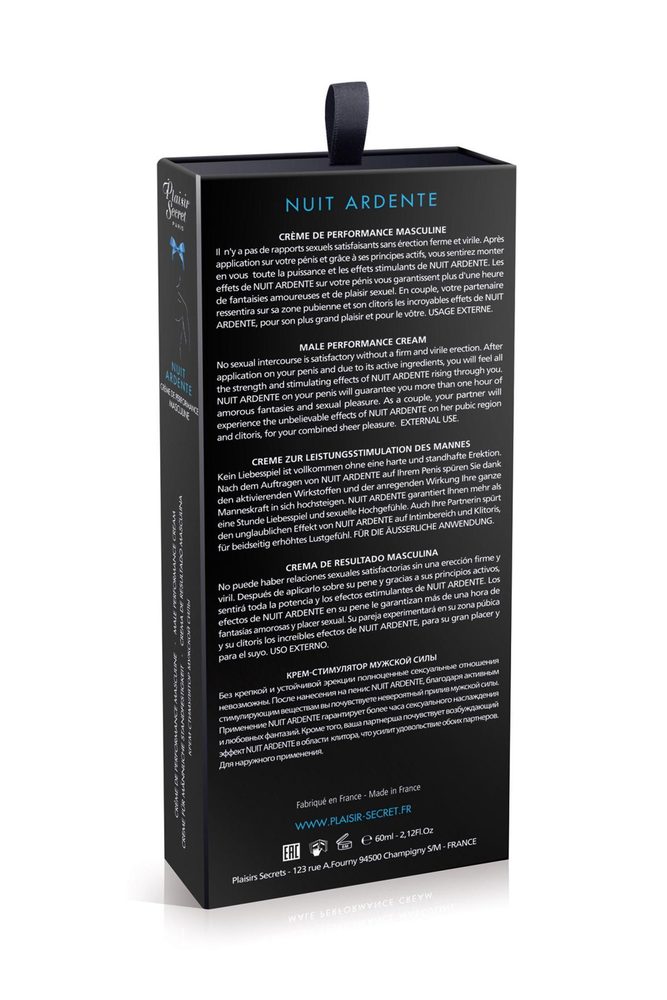 Krem rozgrzewający Nuit Ardente Secret Pleasure 60ml