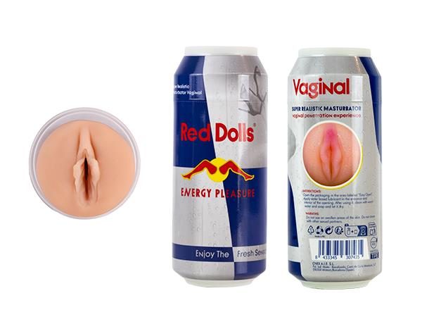 Masturbator Red Dolls Cnex Energy Pleasure czerwony